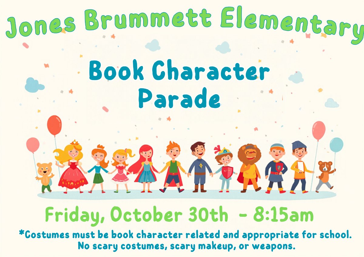 book character parade